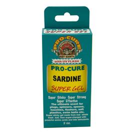 Pro Cure Super Gel Plus 56g Sardine Liquid Bait Additive Transparente