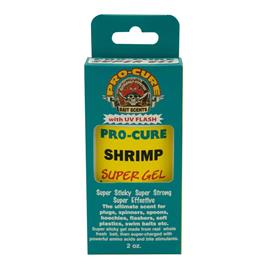 Pro Cure Super Gel Plus 56g Shrimp Liquid Bait Additive Transparente