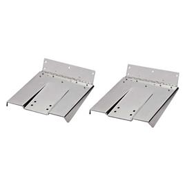 Uflex Stainless Steel Trim Support Plate Prateado 30.5 x 45.7 cm