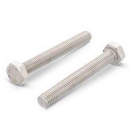 Euromarine A4 Din 933 10x40 Mm Hexagonal Head Screw 20 Units Prateado