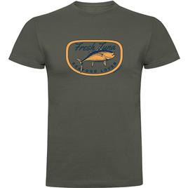 Kruskis Fresh Tuna Short Sleeve T-shirt Verde XL Homem