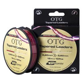 Cinnetic Otg Bicolor 150 M Tapered Leader Dourado 0.260-0.620 mm