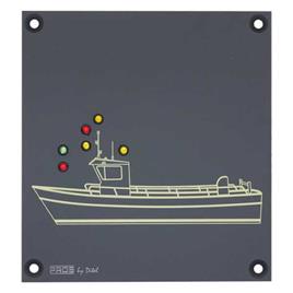 Pros Trawl Fishing Boat Navigation Lights Silhouette Transparente