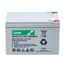 Lucas Agm Standby 12v 12a Battery Transparente 15.1 x 9.8 x 9.8 cm