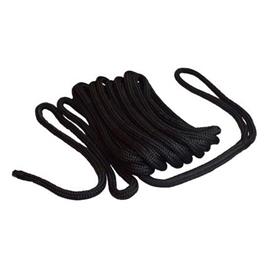 4water 15 M 24 Braids Mooring Rope Preto 18 mm