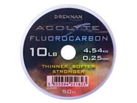 Drennan Acolyte 50 M Fluorocarbon Prateado 0.140 mm