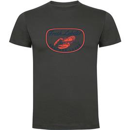 Kruskis Fresh Lobster Short Sleeve T-shirt Cinzento M Homem