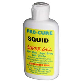 Pro Cure Gel 56g Squid Liquid Bait Additive Transparente