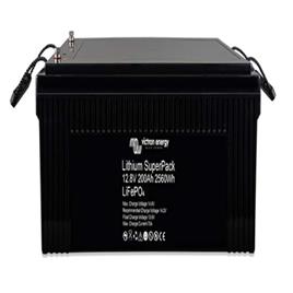 Victron Energy Lithium 12.8v/200ah Battery Preto