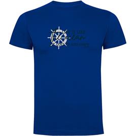 Kruskis Up And Down Short Sleeve T-shirt Azul 3XL Homem