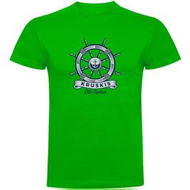 Kruskis Rudder Short Sleeve T-shirt Verde 3XL Homem