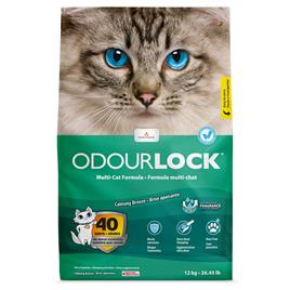 ODOURLOCK Calming Breeze areia aglomerante para gatos  - Pack económico: 2 x 12 kg