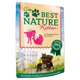 Best Nature Kitten 32 x 85 g - Pack económico  - Peru e vitela