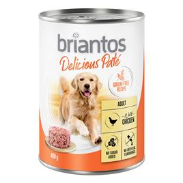 Briantos Delicious Paté 24 x 400 g - Pack económico - Frango