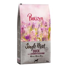 Purizon Single Meat Adult pato com maçã e flores de lavanda - 12 kg