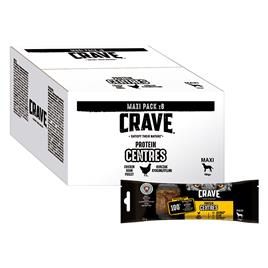 Crave Protein snacks para cães em promoção: 2 + 1 grátis! - Centres Maxi frango (24 x 72 g)