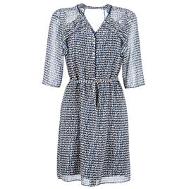 One Step  Vestidos curtos FLORUS  Azul Disponível em tamanho para senhora. FR 34,FR 36,FR 40.Mulher > Roupas > Vestidos