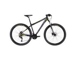 Bicicleta ELEVEN Vortex 3.0 29 15 Al Preto Amarelo Neon Mate