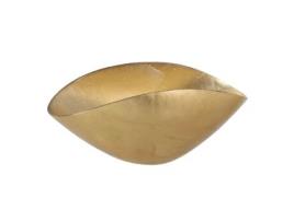 Centro de Mesa Dourado Cristal 17 X 37 X 17 Cm