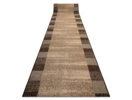 Passadeira Karmel Etna Moldura Areia Nogueira 120Cm