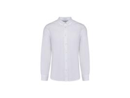 Sweatshirt de Homem KARIBAN PREMIUM Oxford Branco (2XL)