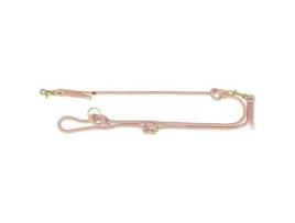 Trela Ajust. Soft Rope S-Xl 2,00Mt/Ø10Mmrosa/Rosa Cl.