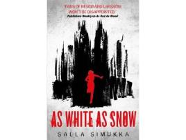 Livro as white as snow de salla simukka (inglês)