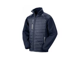 Kispo Unissexo RESULT Reciclado Softshell Compass Azul (S)