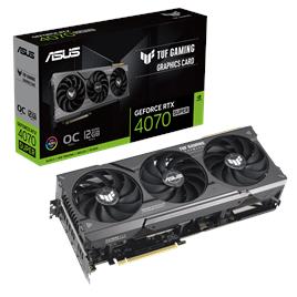 PLACA GRÁFICA ASUS TUF GAMING RTX 4070 Super OC 12GB GDDR6X