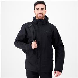 Sprayway Santiago - Preto - Anorak Montanha Homem tamanho M