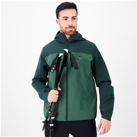 Sprayway Hallin - Verde - Softshell Montanha Homem tamanho S