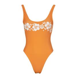 Billabong  Fatos de banho ON ISLAND TIME ONE PIECE  Laranja Disponível em tamanho para senhora. EU S,EU M,EU L,EU XS.Mulher > Roupas > Roupa de praia