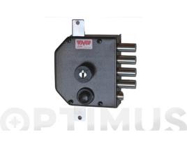 Bloqueio de sobreposição com hastes de ataque e chave TOVER