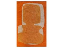 Tapete Coleção Poum Poum BENEFFITO Cocktail Laranja Tapete Laranja 80X150Cm