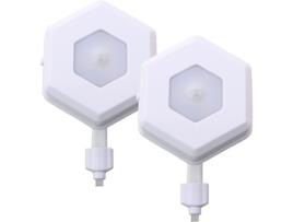 2 Unidades de Luz para Sanitário