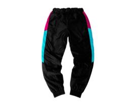 Calças de Homem CLAN Pretas Respeitam Clã Sintetico Preto (S)