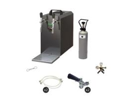 Conjunto Completo Maquina de Cerveja Stream 50 Duas Linhas Frio / H Refrigeradores Seco 55 Litros Keg:Type S Keg 2:Nc Adapter ICH-ZAPFE