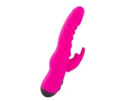 Vibrador Rabbit Rose Oferece Orgasmos Rápidos Intensos Múltiplos e Discretos Graças Ao Seu Motor Potente e Silencioso HUGBOX