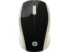 Rato HP (1000 dpi - Preto,Oro)