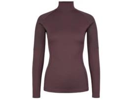 Camisola de Mulher JOHAUG Fecho Elevate Lã Vermelho (L)