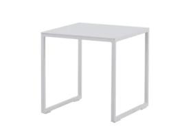 Mesa Lateral Oslo 34X34X35 Cor Branco