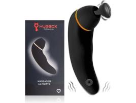 Estimulador Clitoriano Preto Pro Brinquedo Sexual Orgasmos Intensos Múltiplos e Discretos HUGBOX