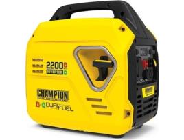 Gerador Híbrido a Gasolina/Gás Ultra Silencioso 2200W Motor 4T Champion Inverter Proteção Avr Autonomia 23 H CHAMPION POWER EQUIPMENT