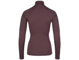 Camisola de Mulher JOHAUG Fecho Elevate Lã Vermelho (M)