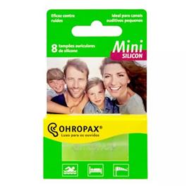 Ohropax Tampões Auriculares Mini de Silicone x8 Unidades