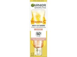 SKIN ACTIVE VITAMINA C FLUIDO UV DIARIO ILUMINADOR SPF50+ 40 ML