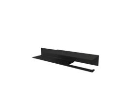 Suporte de Papel Higiénico Berno L Preto Direita FINK 37x5x9 cm