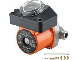 Bomba Circuladora de Água Quente 100W Entrada/Saída Dn20 Adaptador Dn15 VEVOR