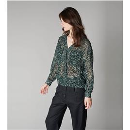 Le Temps Des Cerises Camisa leopardo, fluida