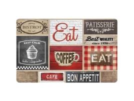 Individual de Mesa Cdaffaires 28 5 X 44 Cm Polipropileno Opaco Cafeteria DECORLINE